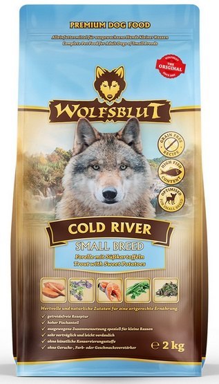 Wolfsblut Dog Cold River Small - pstrąg i bataty 2kg Wolfsblut Dog Cold River Small - pstrąg i bataty 2kg
