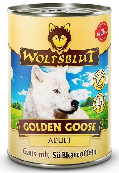 Wolfsblut Dog Golden Goose - gęś i bataty puszka 395g Wolfsblut Dog Golden Goose - gęś i bataty puszka 395g
