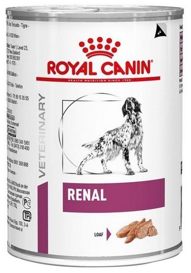 Royal Canin Veterinary Diet Canine Renal puszka 410g Royal Canin Veterinary Diet