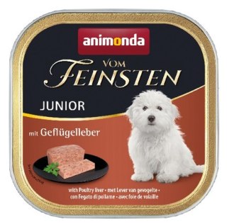 Animonda vom Feinsten Dog Junior Wątróbka drobiowa 150g Animonda vom Feinsten