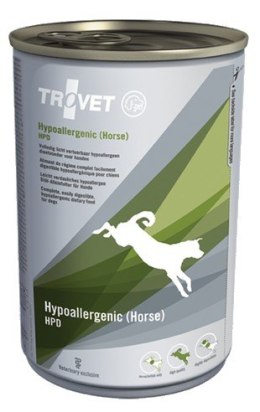 Trovet HPD Hypoallergenic Konina dla psa puszka 400g Trovet