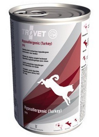 Trovet TPD Hypoallergenic Indyk dla psa puszka 400g Trovet